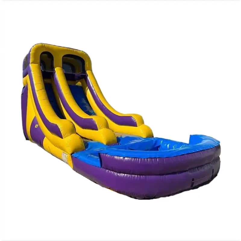Giant Inflatable Water Slide with Fountain for Backyard Commercial Use Heavy Duty PVC Material Eco Friendly High Capacity