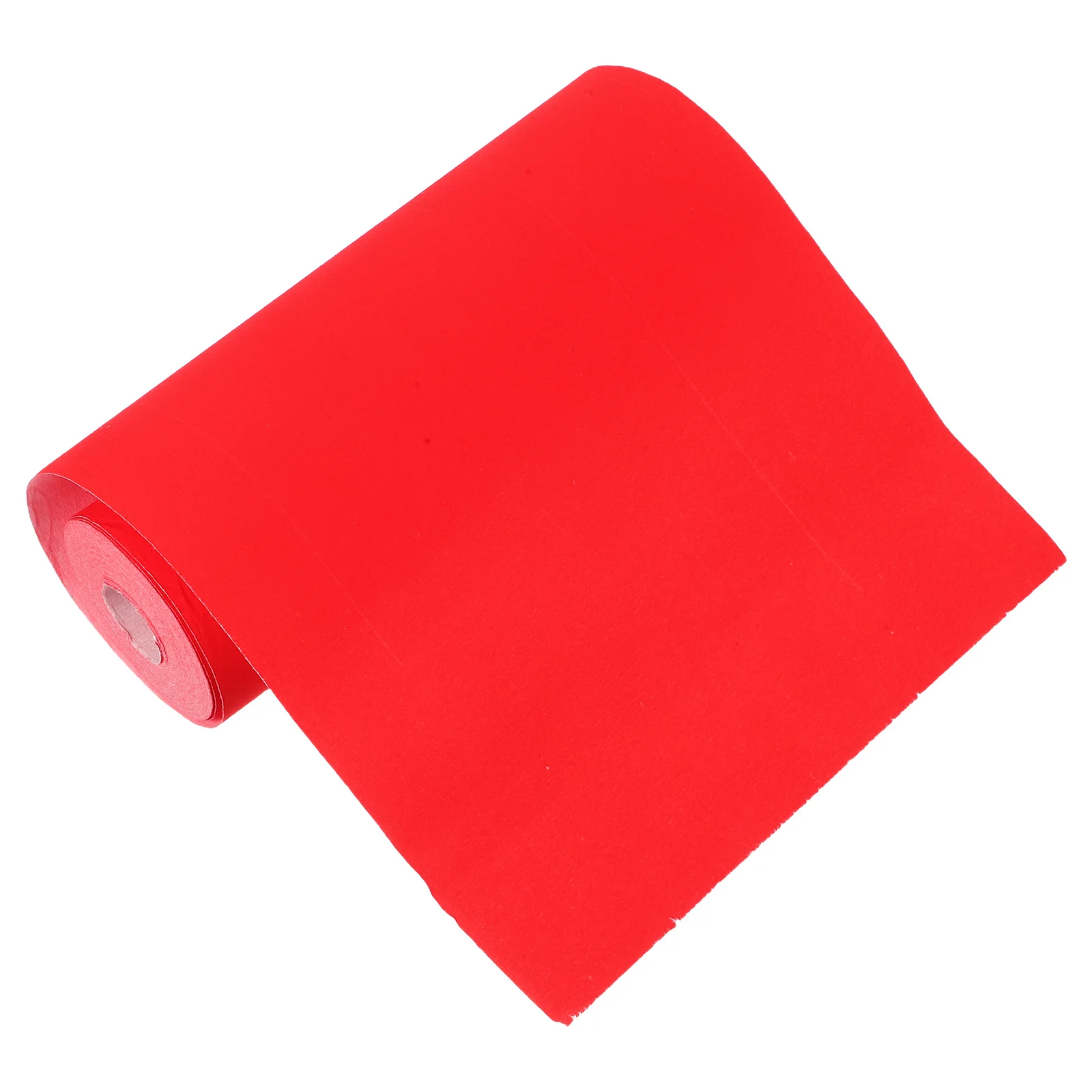 Red Xuan Paper Roll Semi Raw Bright Color for Chinese Calligraphy Couplets Crafts Paper Cutting Spring Festival
