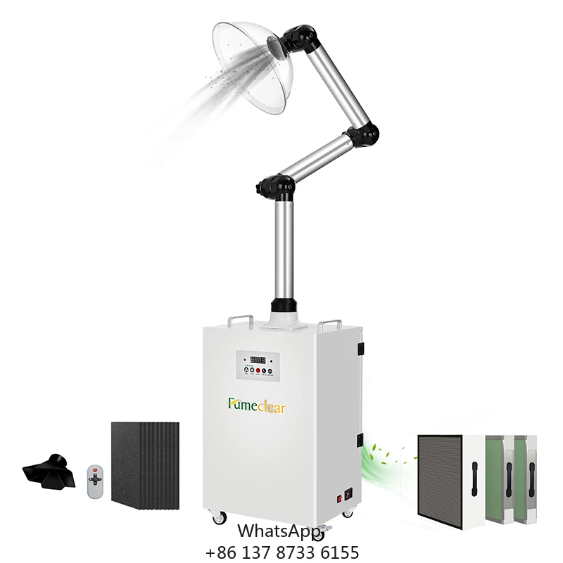 

FC-350 UV Lamp Fume Extractor Dust Collector Smoke Purifier For School Laboratory Air And Dental Clinic