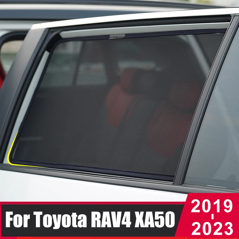 

For Toyota RAV4 RAV 4 2019 2020 2021 2022 2023 XA50 Car Side Window Sunshade Blind Shading for Camping Hiking Rest Accessories