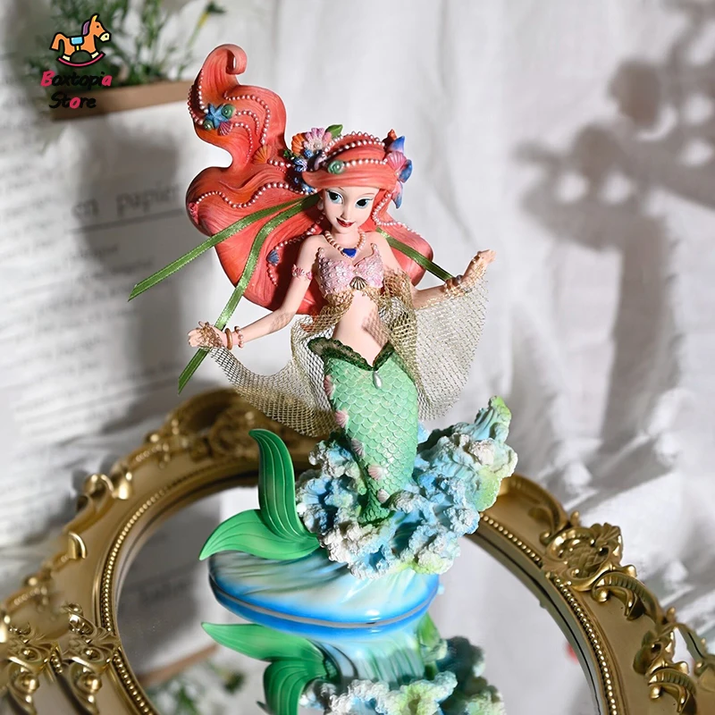 

Original Disney Princess Little Mermaid Ariel Figurine Ariel On The Waves Ver Action Figurine Customized Model Doll Girls Gift