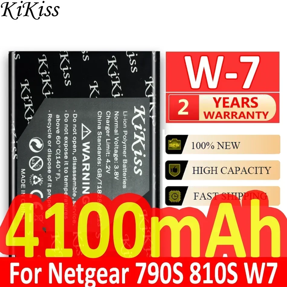 4100mAh W-7 Battery For Netgear Sierra Aircard 790S 810S W7 Li-ion Polymer Batteries Big Power