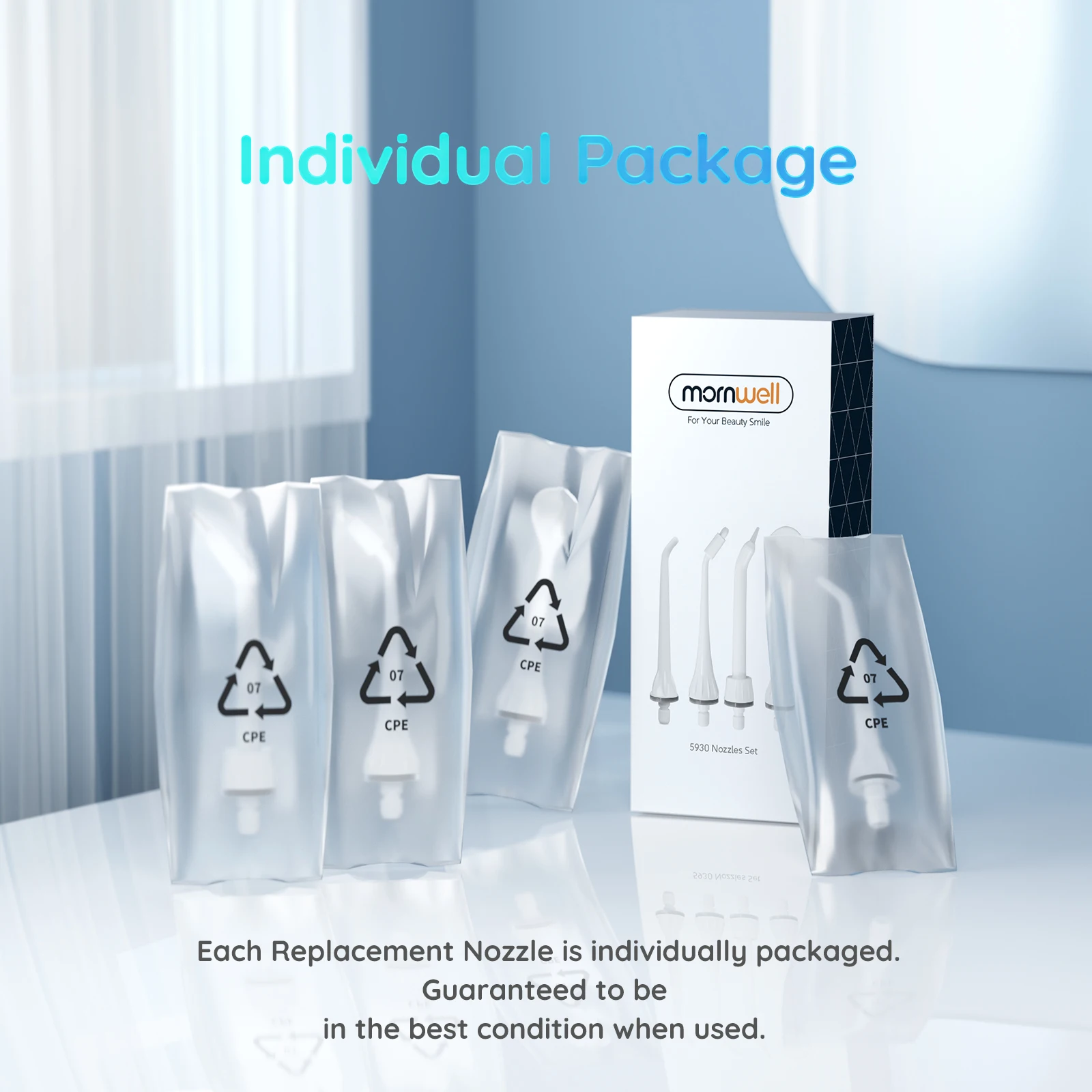 Mornwell F18 / D52/ F29/F32/F38 워터 플로셔용