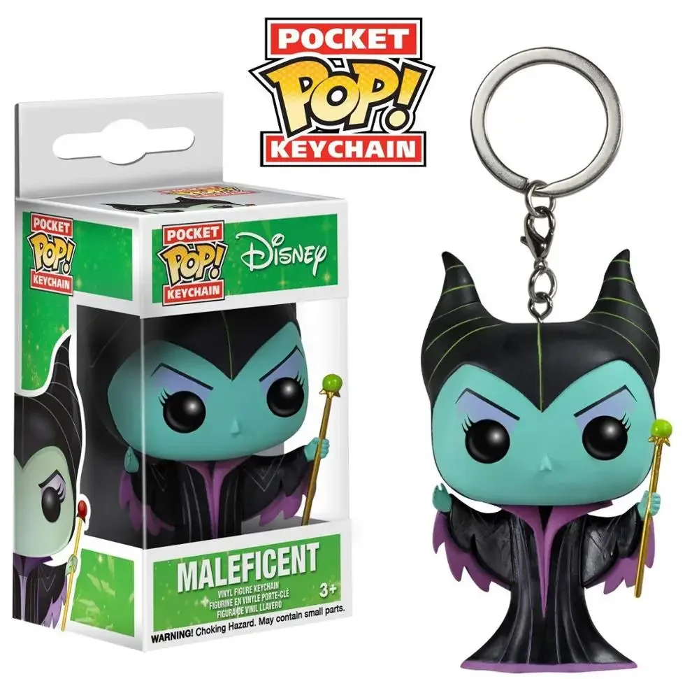 FUNKO Z opakowanie detaliczne Maleficent brelok złośliwa kochanka złego działania figurka zabawka