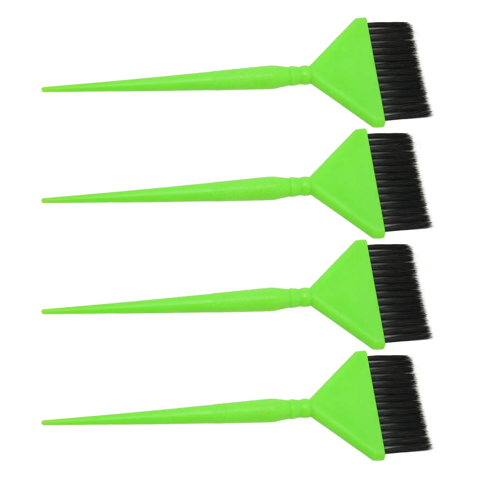 Portable 4pcs Hair Dye Brush Set for Home Salon Professional Coloring Applicator Tail Combs