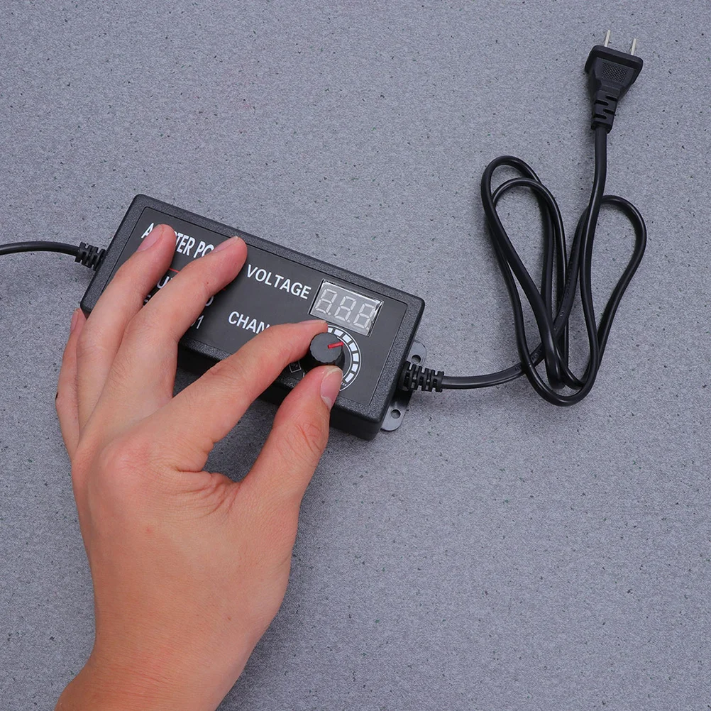 조정 가능한 전압 전원 공급 장치 9-24v3a 다기능 LED 디스플레이 레귤레이터 어댑터 과전류 과전압 보호