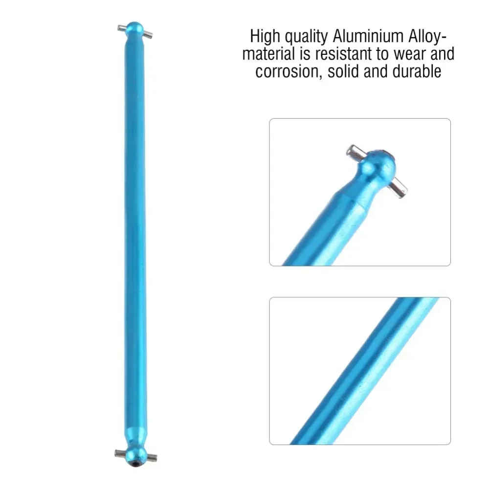 Arbre d'entraînement central d'hélice de transmission principale d'alliage d'aluminium TT-02 pour Tamiya TT02 TT02B met à niveau des pièces