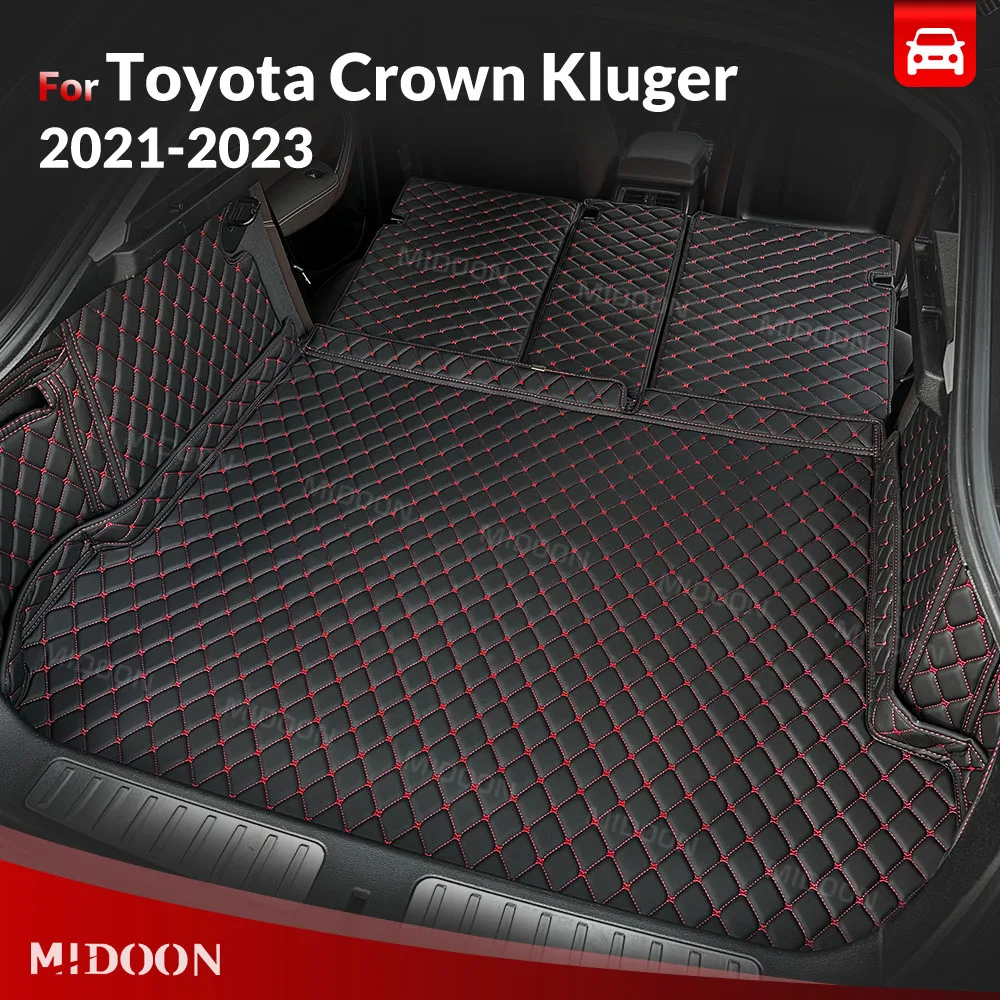 

MIDOON для Toyota Crown Kluger 2021 2022 2023, авто полное покрытие, коврик для багажника, автомобильный защитный коврик, багажник, аксессуары для интерьера