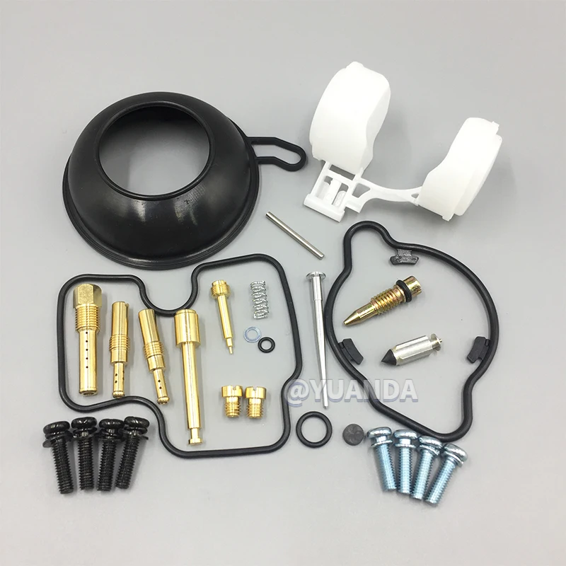 Carburetor Carb Repair Rebuild For Honda 1996-2000 CBR600 F3 CBR600 F4 oil cup float Jet Vacuum diaphragm Kit