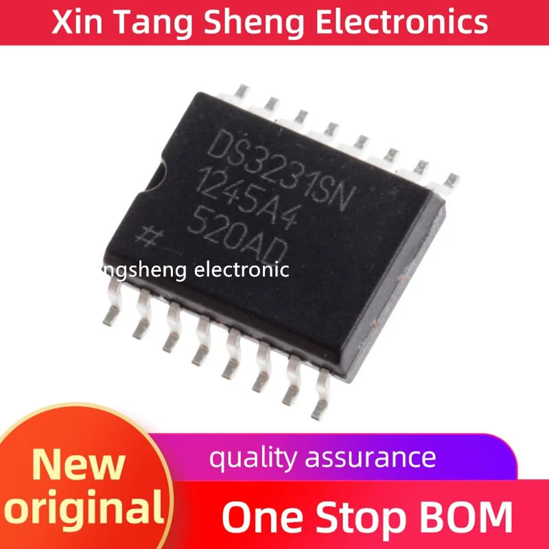 

New original DS3231SN DS3231N DS3231SN#T&R M real-time clock module chip IC patch SOP16