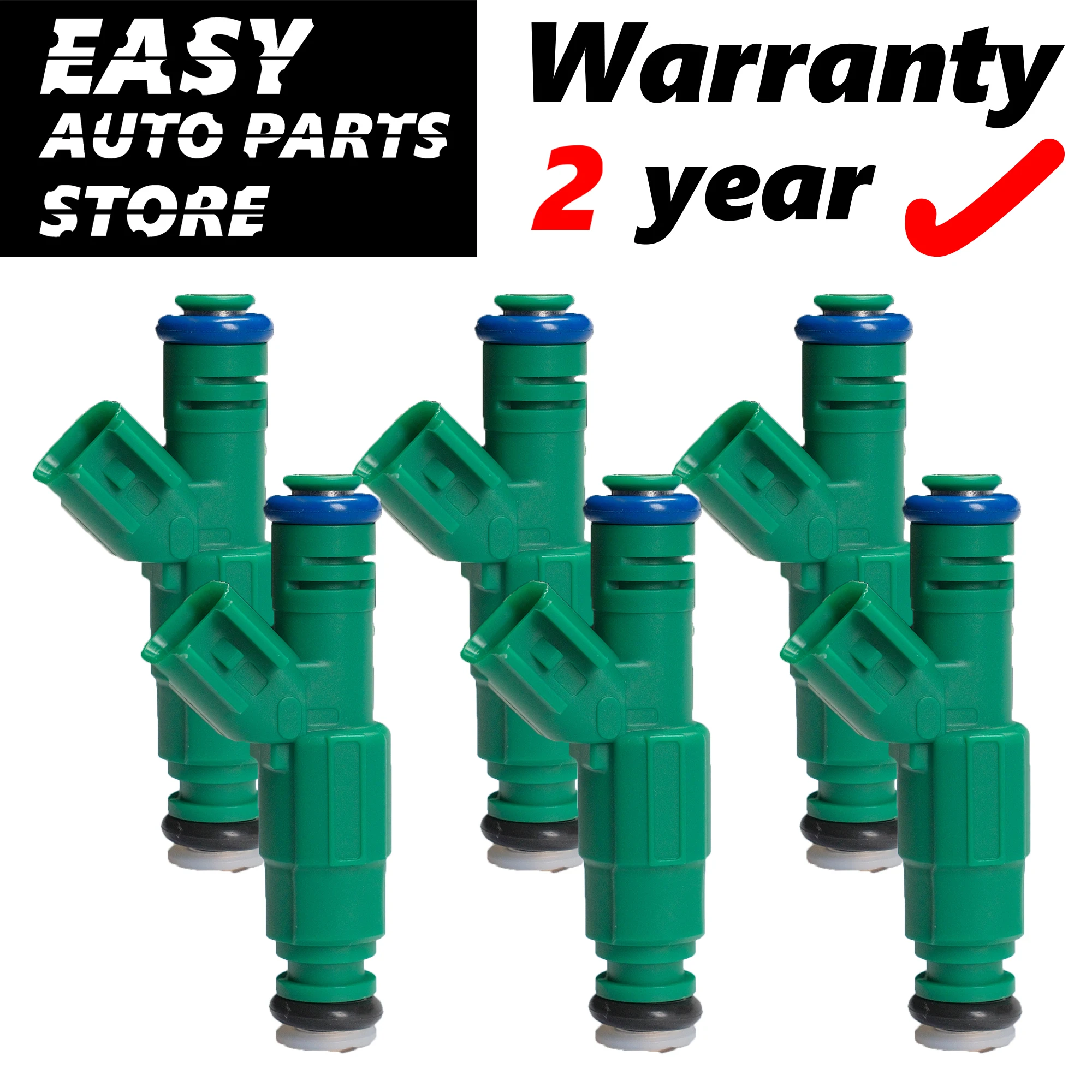 Fuel Injectors,OEM 0280156007,for Chrysler Town & Country And Dodge Caravan & Dodge Grand,Set of 6,brand new,2 year warranty