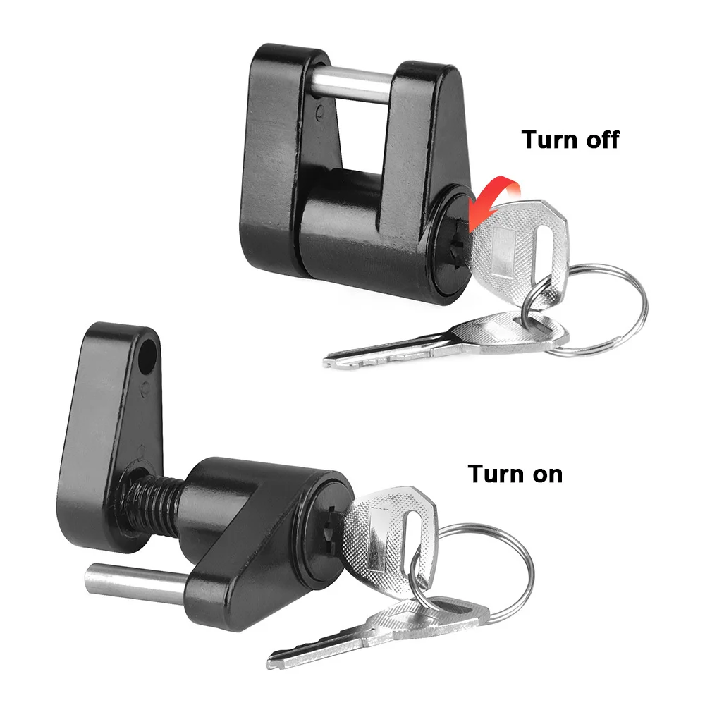 Trailer Hitch Coupler Lock 1/4\