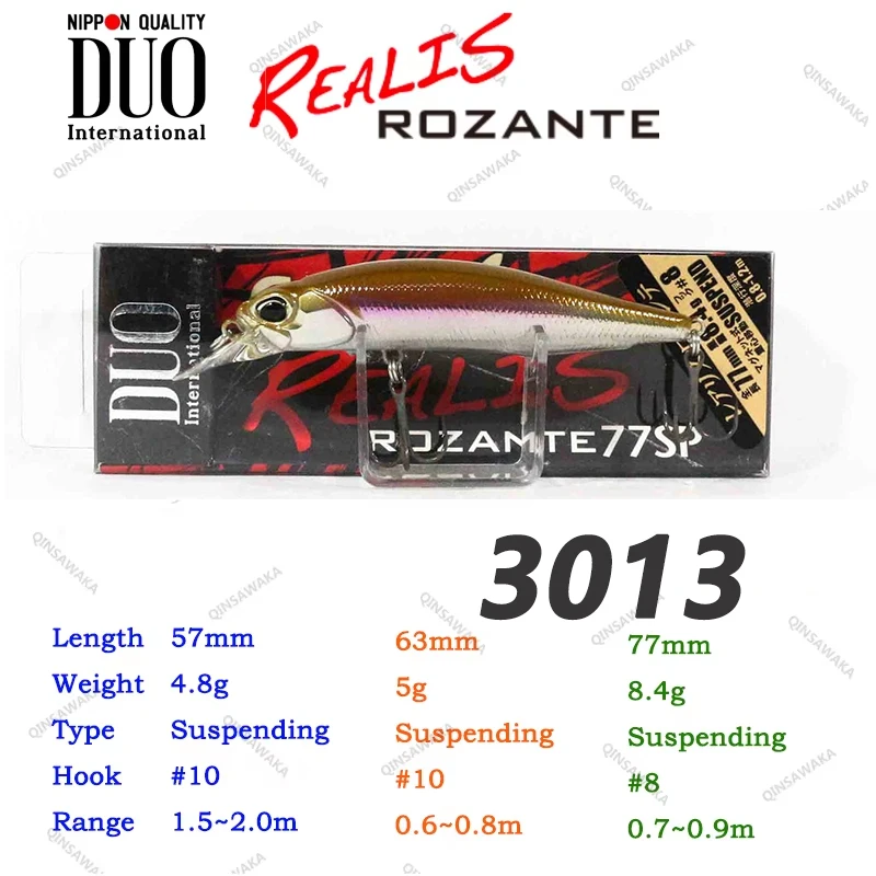 DUO REALIS ROZANTE 77SP 8個セット Original Made In Japan DUO REALIS ROZANTE 77SP 8.4g / ROZANTE 63SP