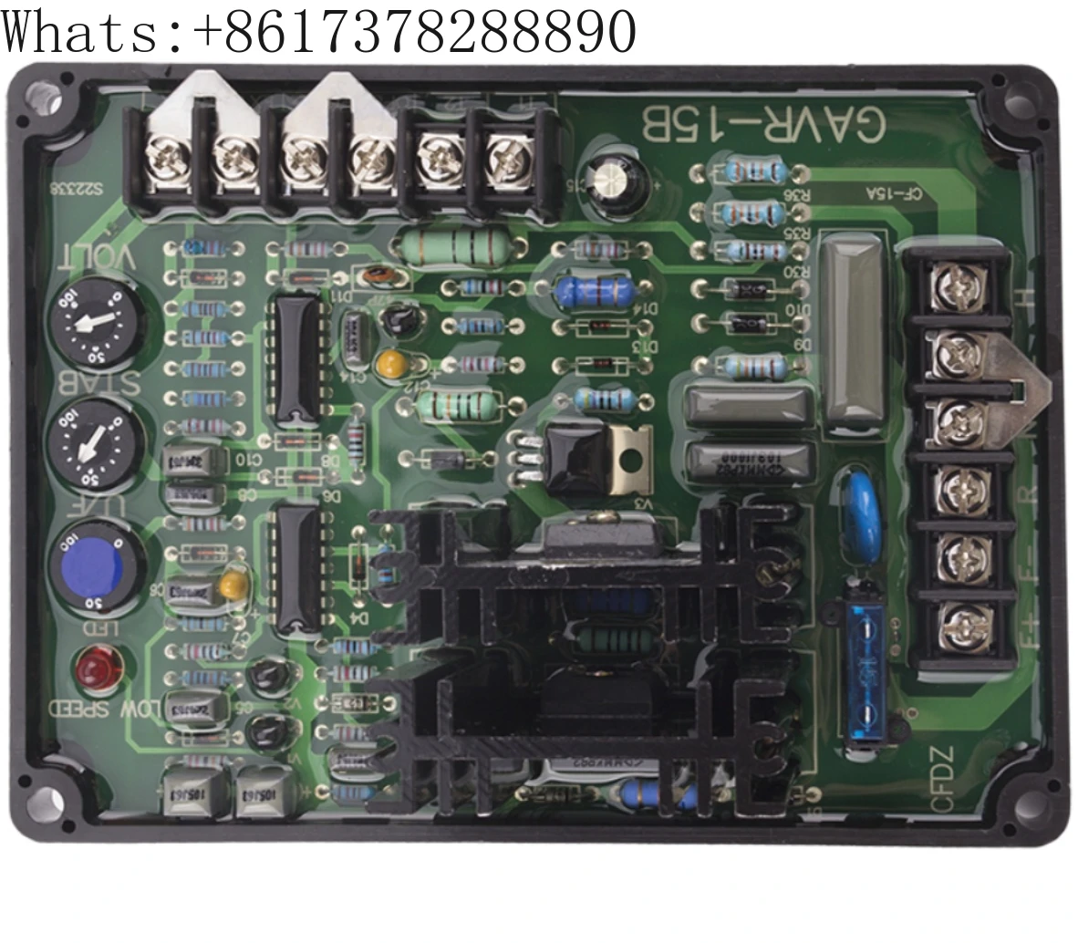 

GAVR-15B 15A AVR бесщеточный генератор, Универсальный регулятор напряжения, автоматический регулятор напряжения, регулятор напряжения, регулятор возбуждения