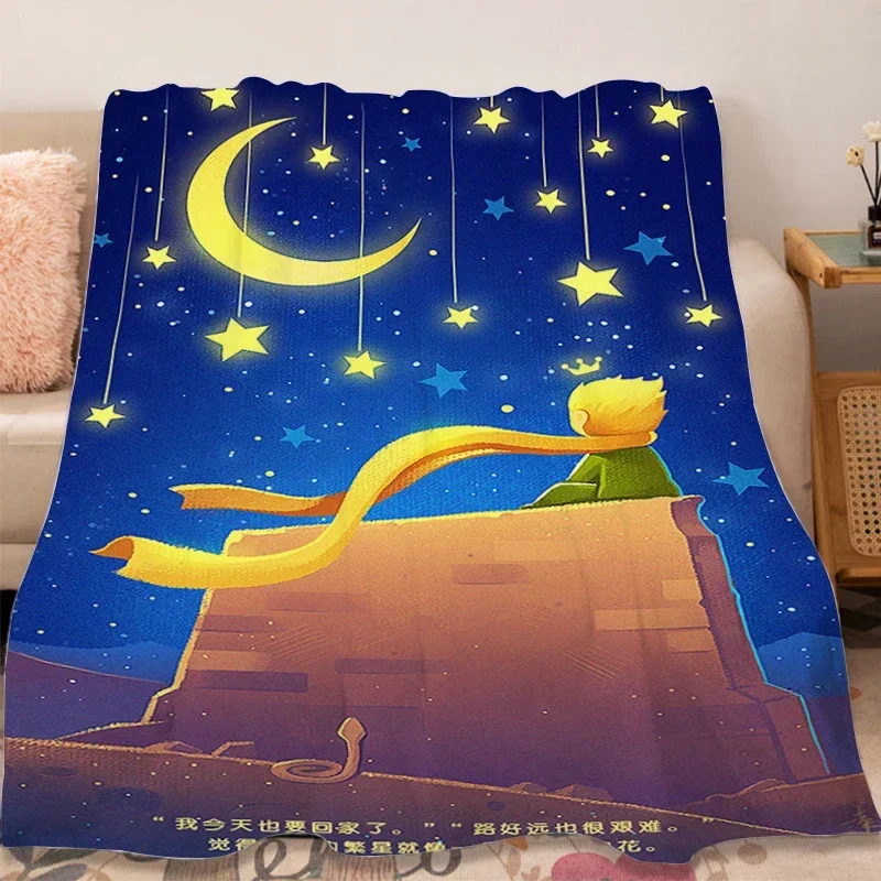 2026 Warm Winter Blankets The Little Princes Camping Blanket Soft Blankets Decorative Sofa Blanket Microfiber Bed Fleece Custom