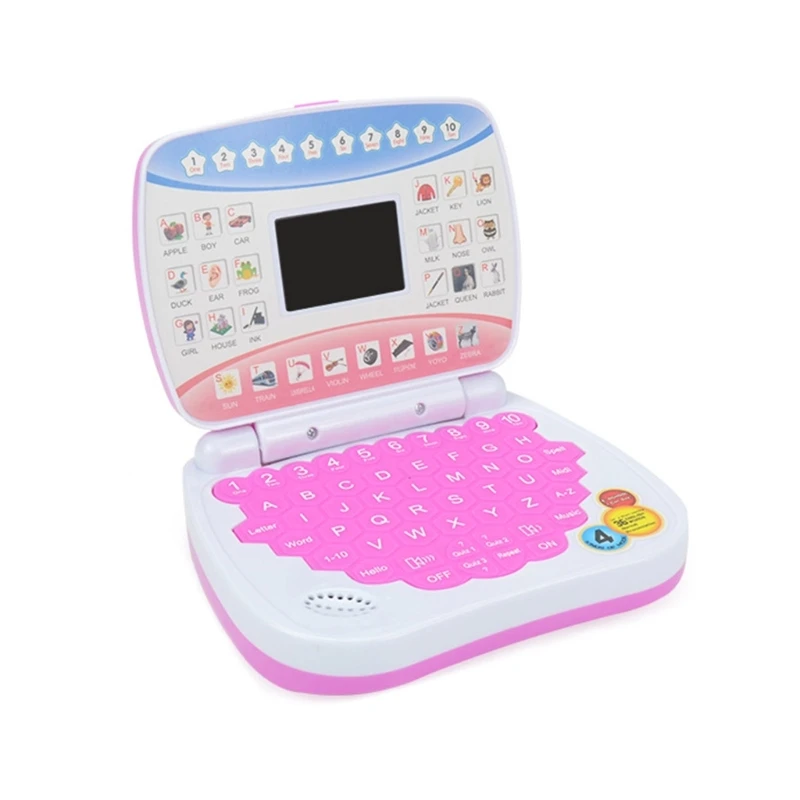 

Baby Electronic English Learning Laptop Toy Enlightenment Laptop Computer Early Education Playing Toy for Boys Girls