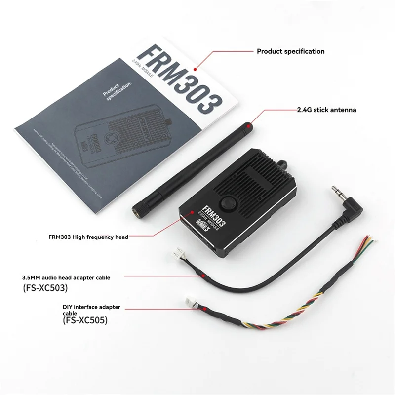 New-FLYSKY FRM303 2.4Ghz High-Frequency Module For Various Remote Controls Enhanced Signal Stability A