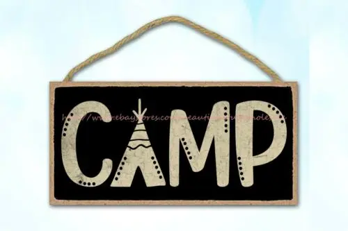 

Лагерный деревянный знак, современный минималистичный декор, Клубные художники