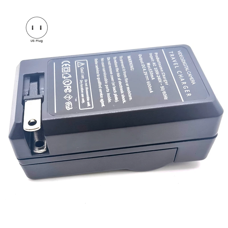 BP105R Camera Battery Charger For Samsung HMX-F80 F90 F800 F900 HMX-H203 Easy Install US PLUG