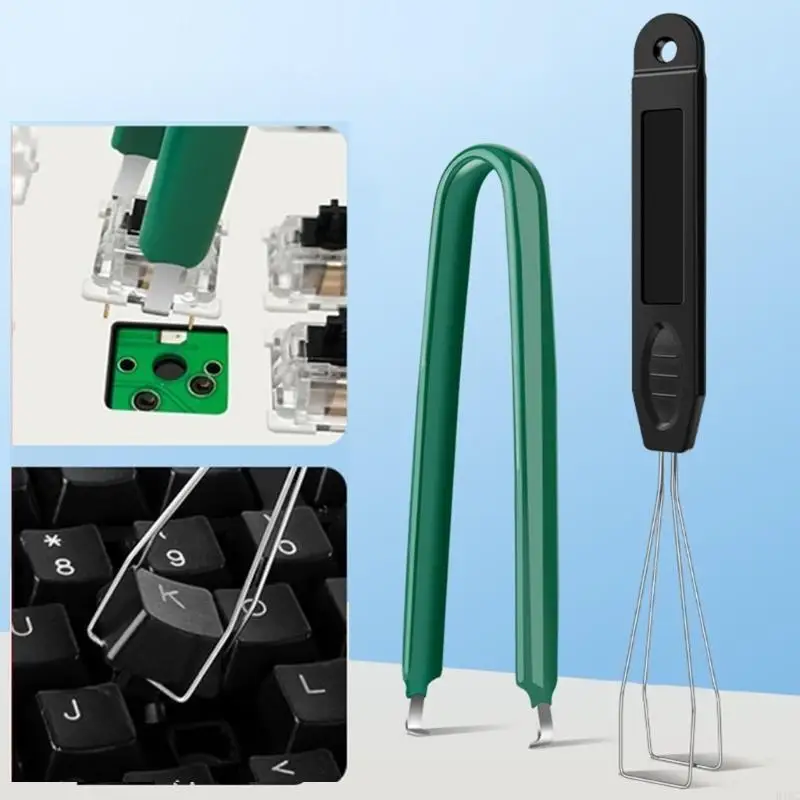 Easily Remove AntiStatic IC Puller Efficient Keycap Puller For Extracting Mechanical Keyboard Switches Easy to Use