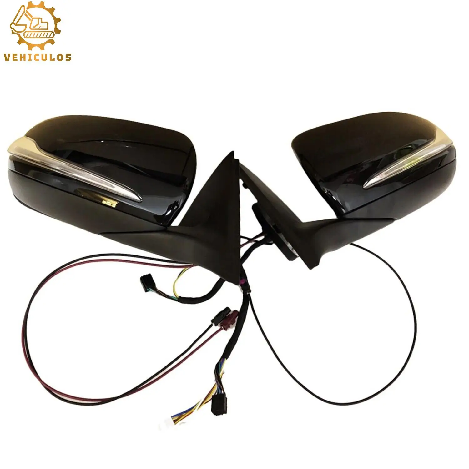 

2058109701 2058109801 1Pair W205 Blind Spot Auto Rear View Mirror For Mercedes Benz C class C300 C250 C180 2014-2020