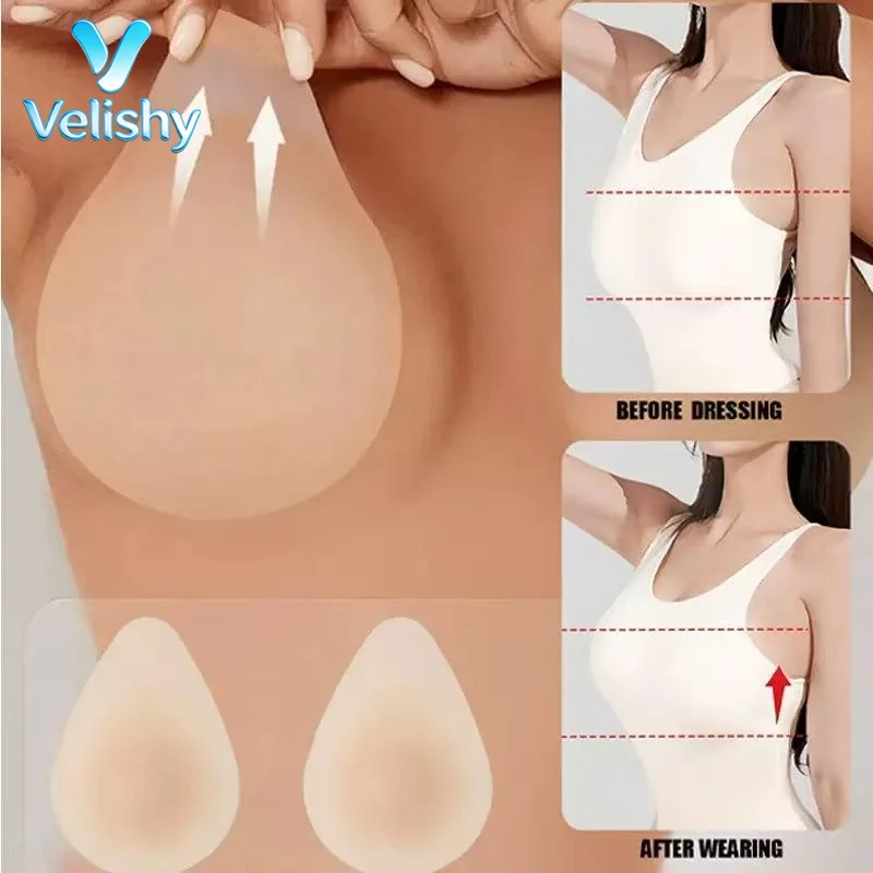 Klebefreie Nippelabdeckung, Tr – Push Up Bra Silicone Bewertung und Preis