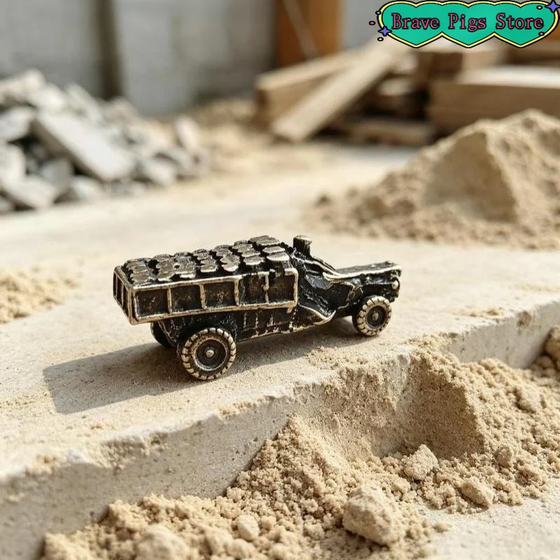 Vintage Collectible Trucks - [HM]Camion miniature en fer, design rétro