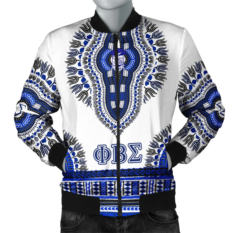 New Mens African Clothing 3D Print Jacket Man Woman Harajuku Hip Hop Coat Casual Stand Collar Zipper Sweatshirt Jacket Y2k Tops