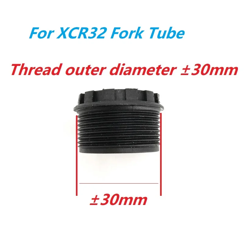 สำหรับ SR SUNTOUR XCR 32ด้านหน้าส้อมความเร็ว Lockout Lever Lock End Cap Fixing Bolt Damping Rod ตลับหมึกล็อค top Cap Assembly