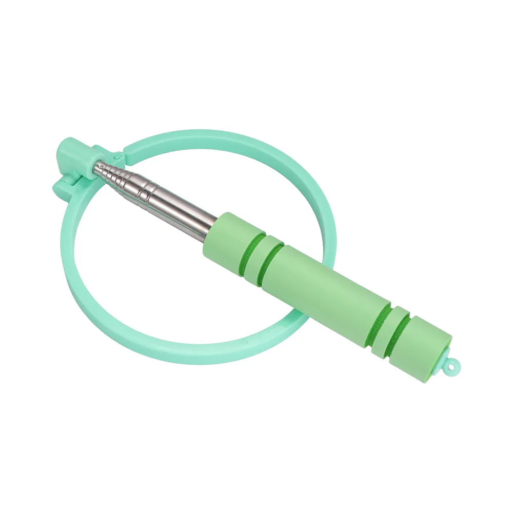 Retractable Dog Poop Scooper Non-Contact Long Handle Dog Poop Catcher Foldable Scalable Dog Waste Picker Friendly Grabber