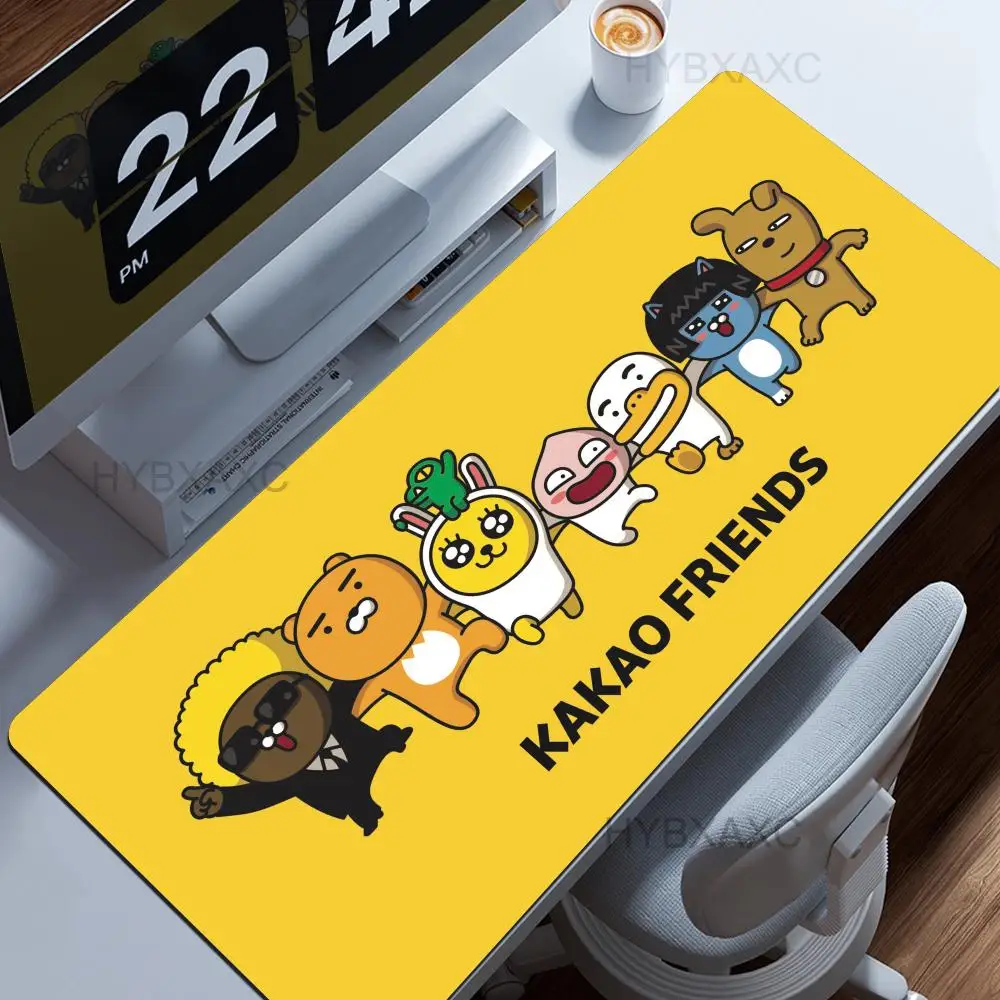 

Choonsik Kakao Kakaotalk Korean Mouse Pad xxxl Gamer Mousepad Large Mouse Mat Natural cheap Rubber Desk Rug PC Desk Mats Design