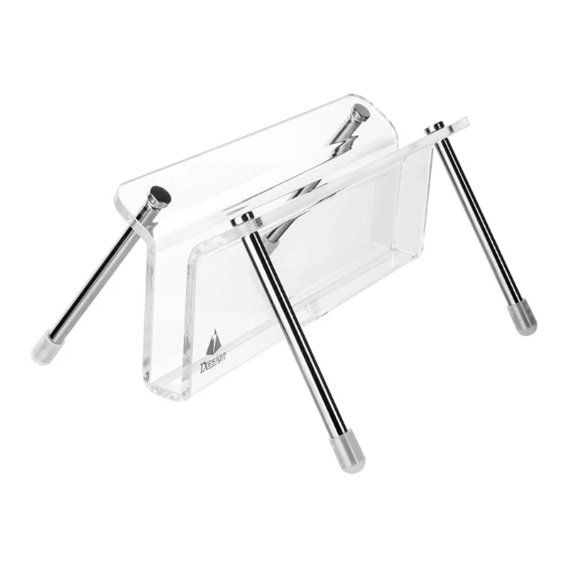 

Clear Acrylic Stand Elegant and Functional Storage Solution for Your Record