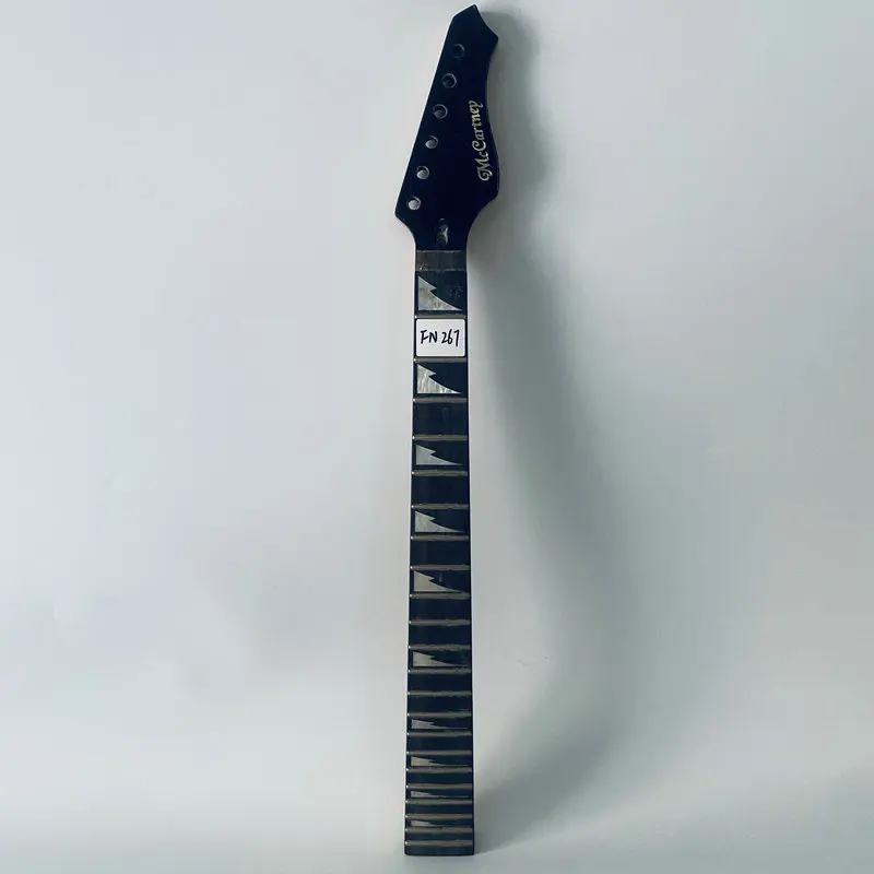 FN267  Floyd Rose Electric Guitar Semi Finishing Black Color 22 Frets Shar Fin Inlay Mc.Cartney Genuine for DIY Replace