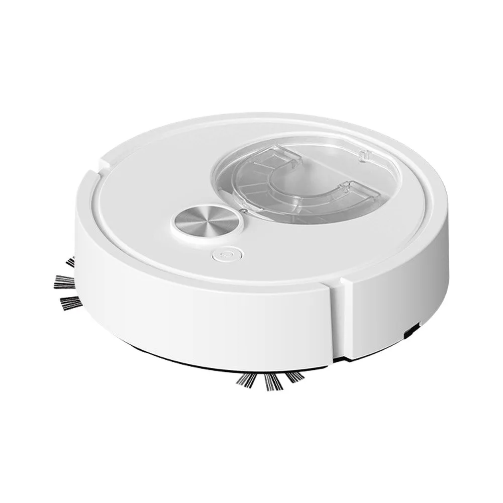 Robot Vacuum Cleaner with 3-in-1 Function Sweeping Suction and Mopping USB Rechargeable for Hard Floors and Carpets