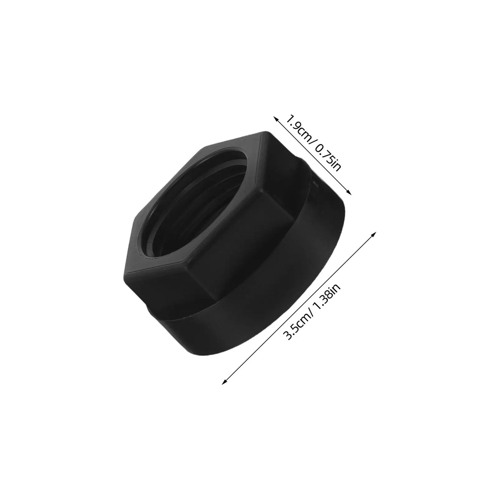 3pcs Water Tap Fastening Nuts Plastic Beverage Dispenser Spigot Replacement Mini Faucet Connector For Cooler Coffee Machine