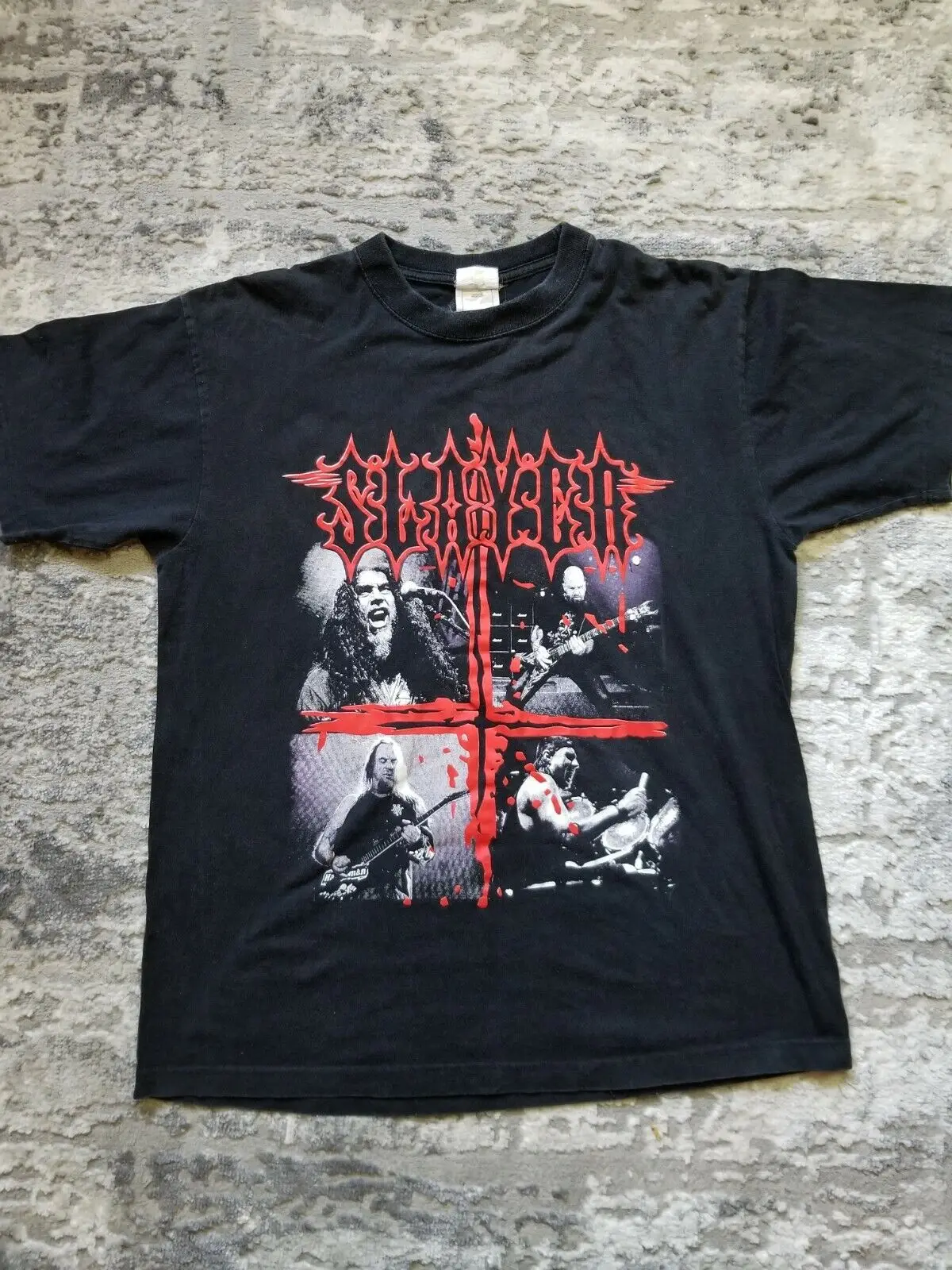 Vintage 1995 Mortician House By The Cemetery T Shirt Xl Death Metal Band Carcass