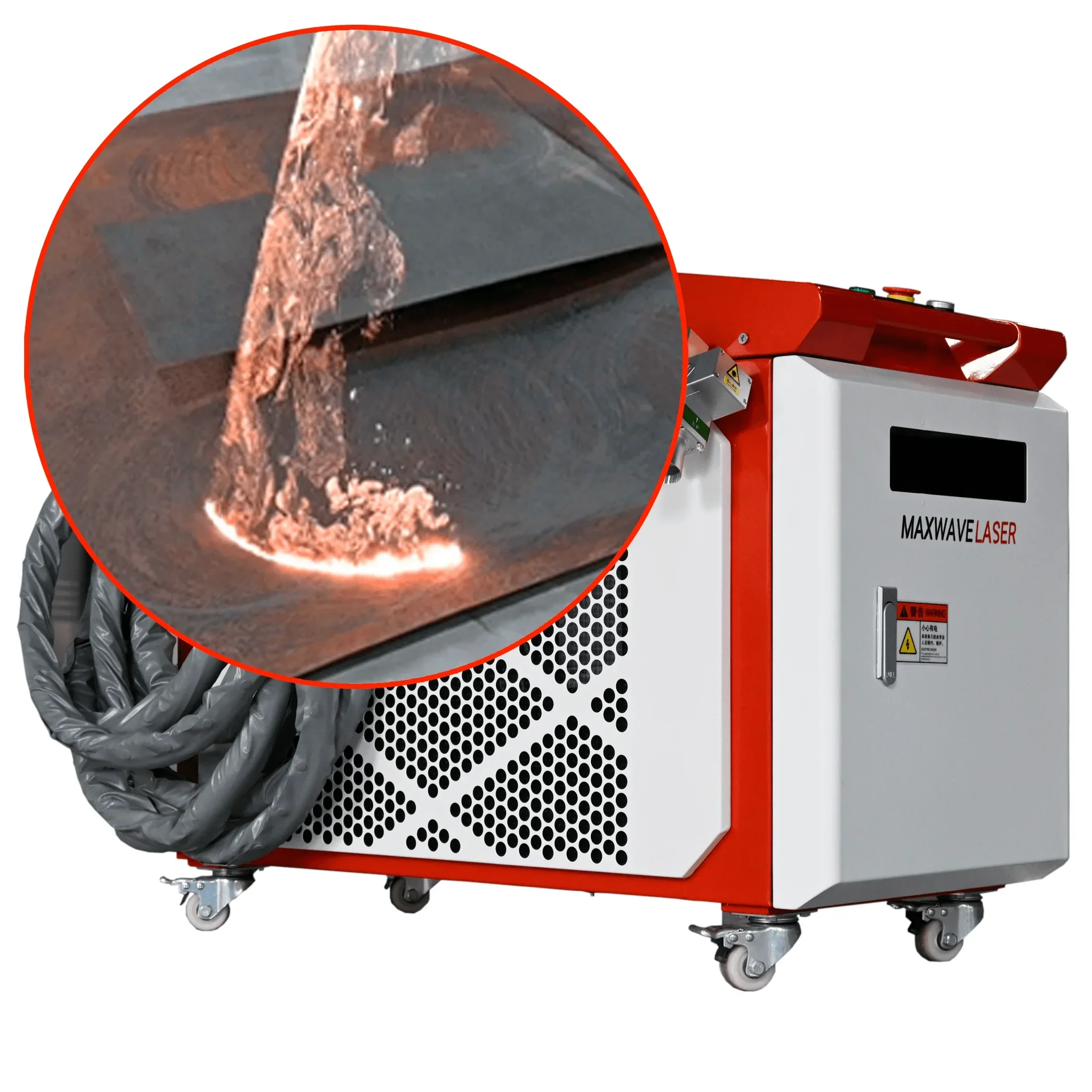 Fiber laser rust removal 1.5KW 2KW 3KW Fiber Laser Welding 3 in 1 Machines for Cleaning Welding Aluminum Laser Rust remover