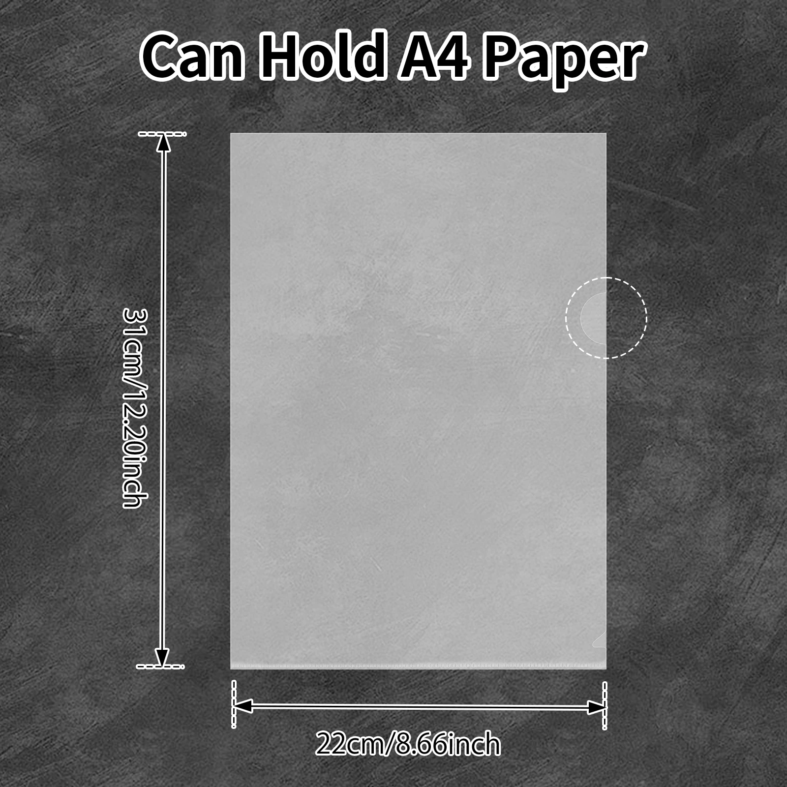 15/50 pezzi sacchetto per documenti cartella impermeabile formato A4 libro di visualizzazione file trasparente tipo L tasche per progetti in plastica riutilizzabili riprendi maniche