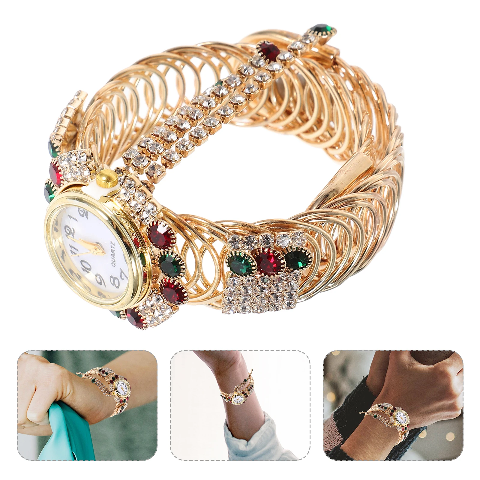 Senhoras pulseira relógio para mulher relógios de pulso mulher com pulseiras pequeno relógio de pulso bling