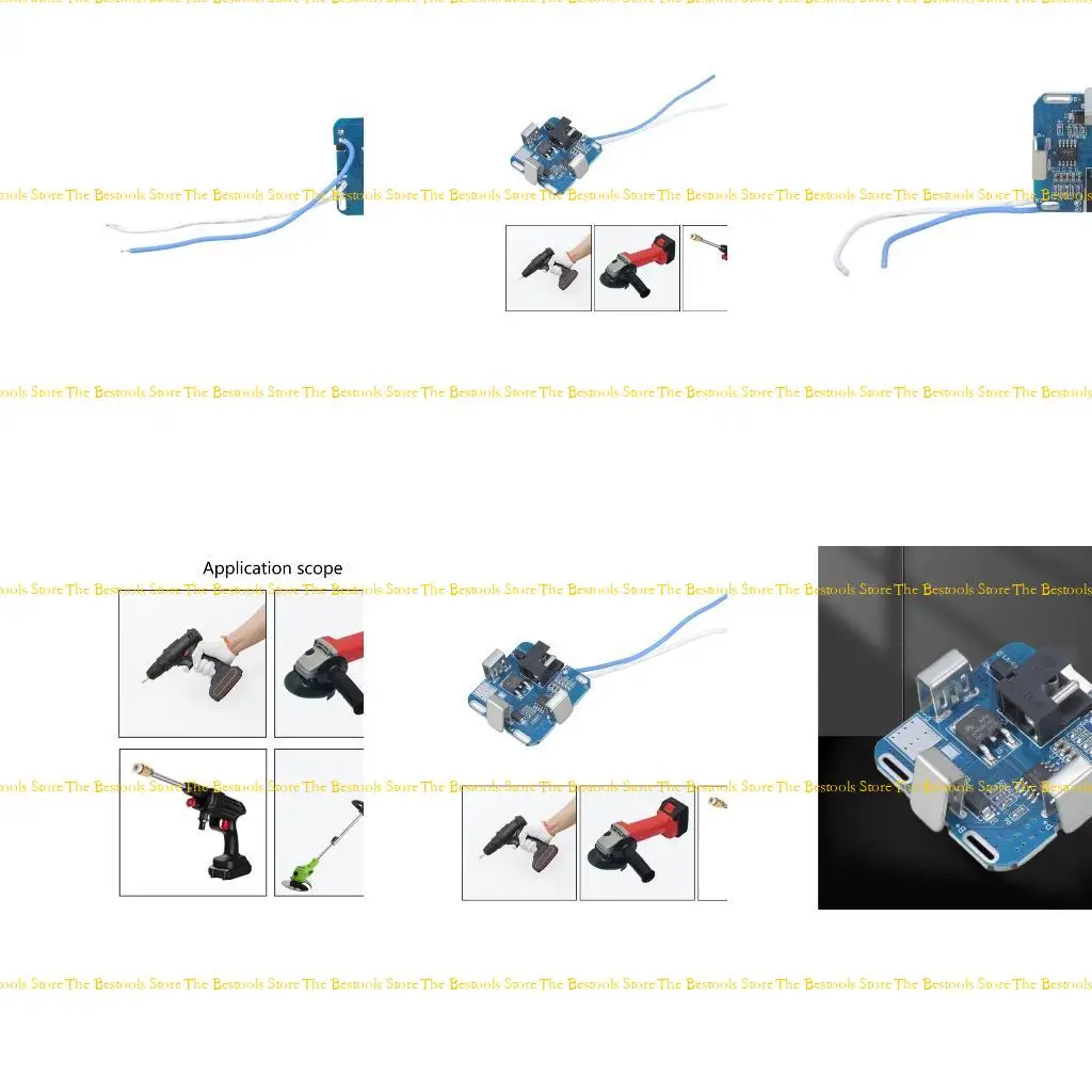 

12PF Lithium Batteries Pack Cell Module 4S 16.8V Lithium Battery Charging Protective Board Power Circuit Board Replacement