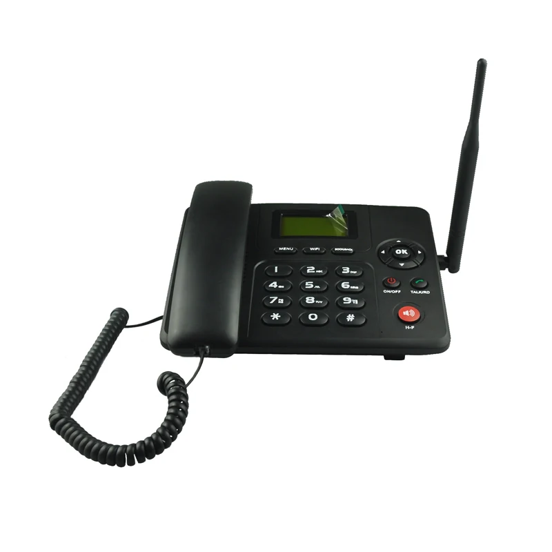 4G LET VOLTE Europe Desktop Phone Fixed Wireless Landline Phone Using 4G SIM Card SMS Hotspot Cordless Phone FWP