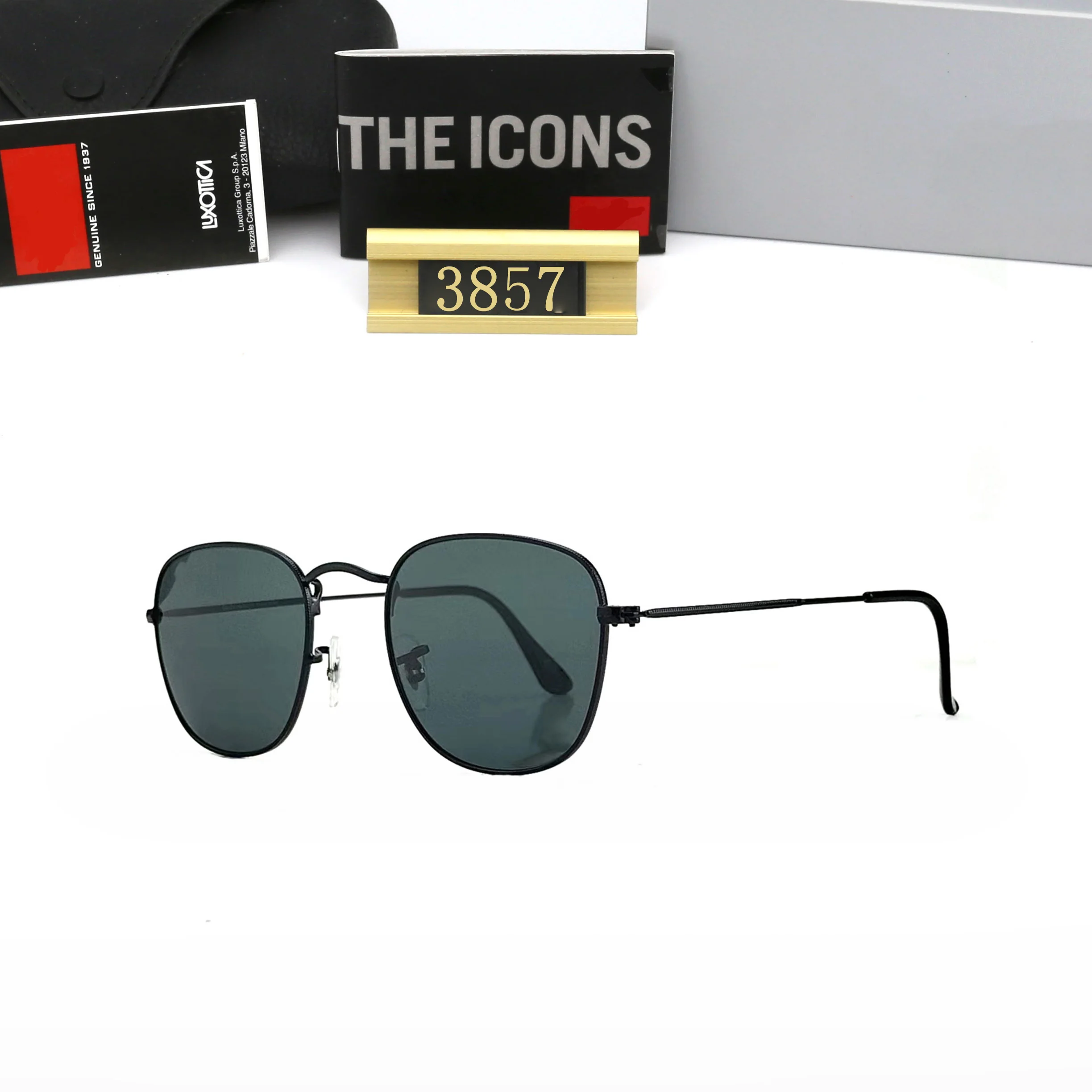 2025 new RB oval frame fashionable retro sunglasses with simple and elegant men's and women's styles UV resistant lenses