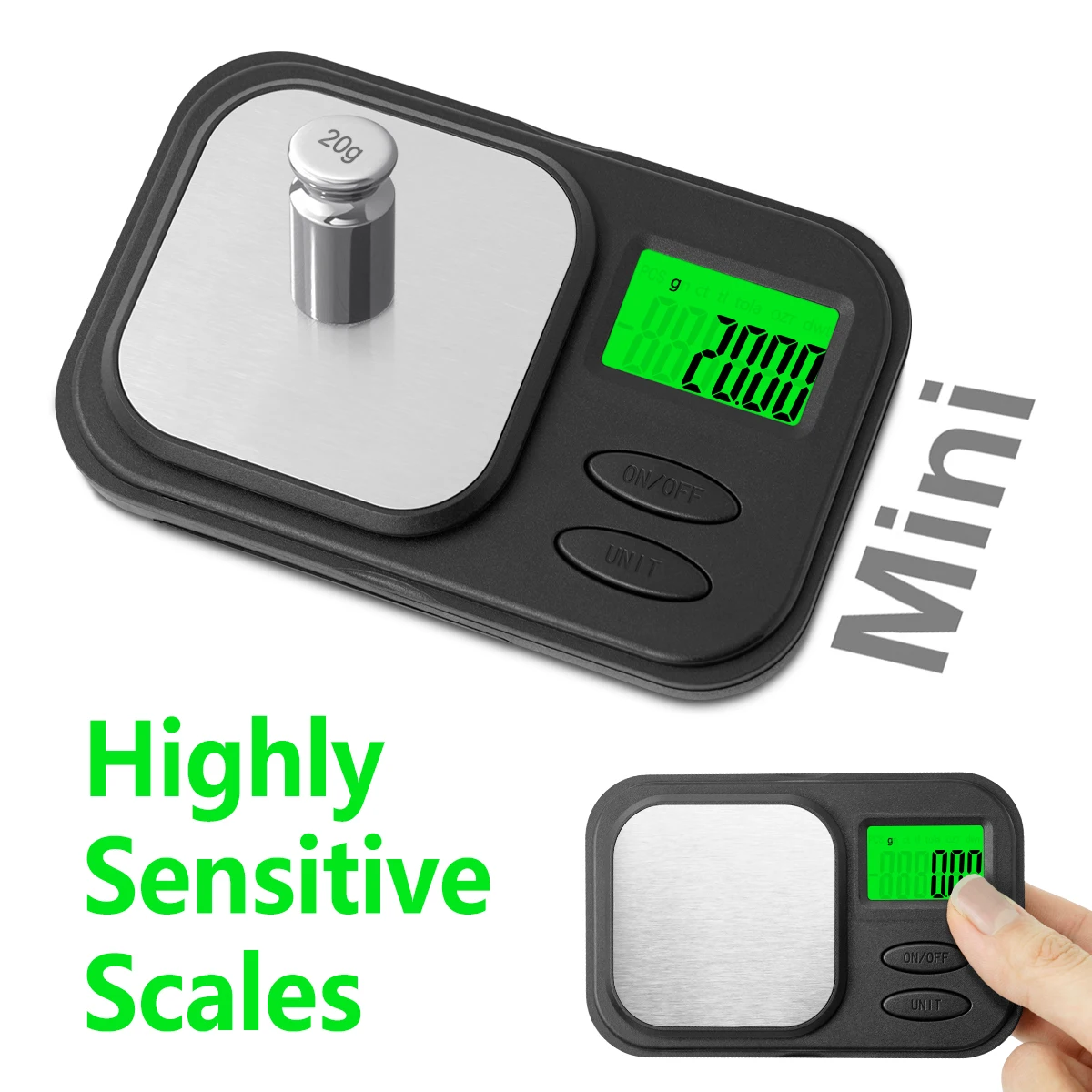 

Mini Grammage High Precision Electronic Scale Kitchen Weighing Jewelry Small Electronic Scale 0.01g Pocket Scale