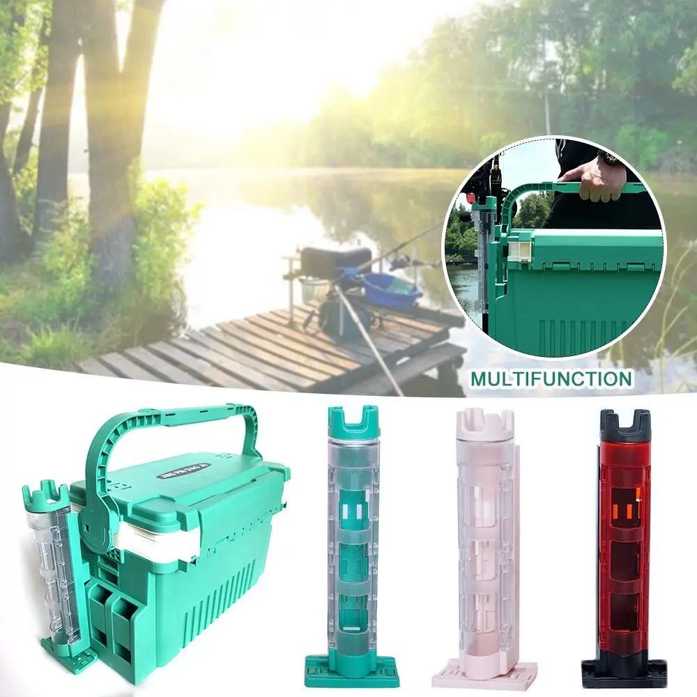 Fishing Fishing Rod Stand Box Portable Fishing Barrel Holder Durable Adjustable for Opass Meiho Versus/Daiwa