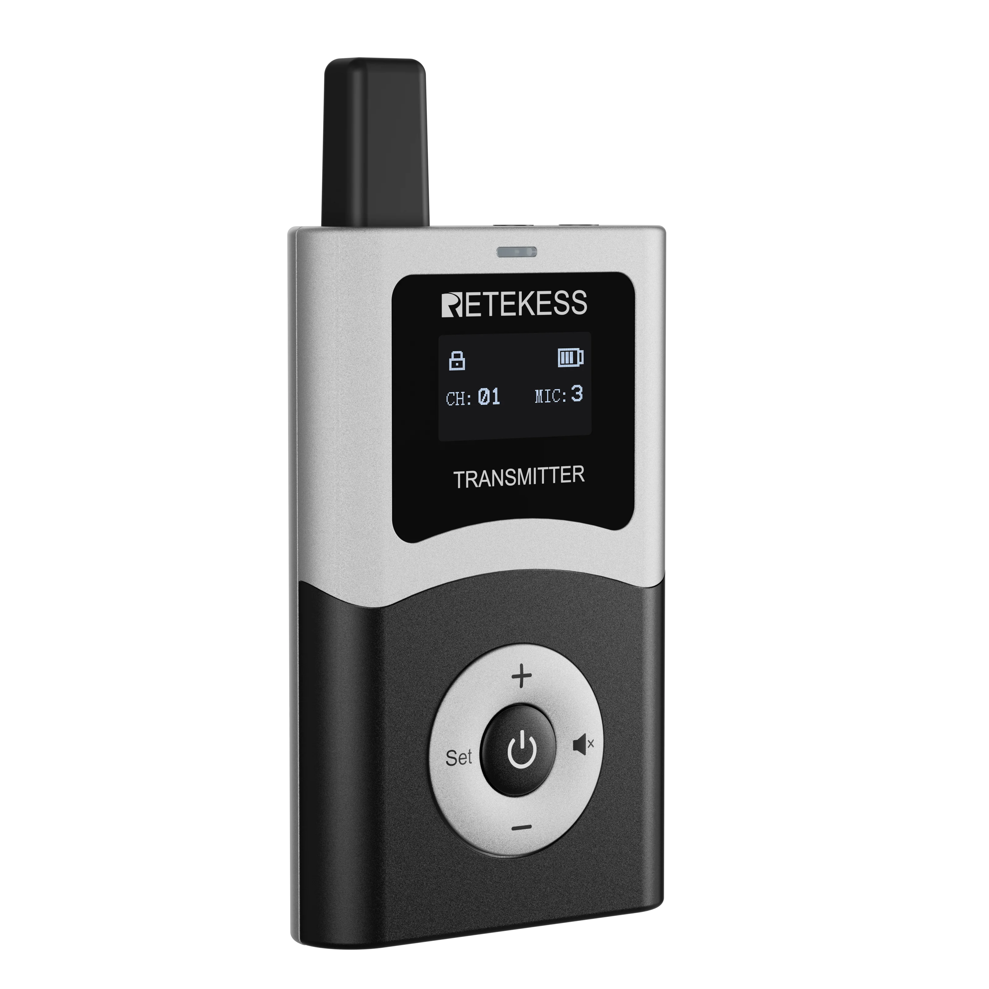 RETEKESS T130U UHF Tourguide-System Drahtloses Audio-Führungssystem Mikrofon-Funk-Sender und -Empfänger für Tourismus, Konferenzen und Fabriken – Detail 20