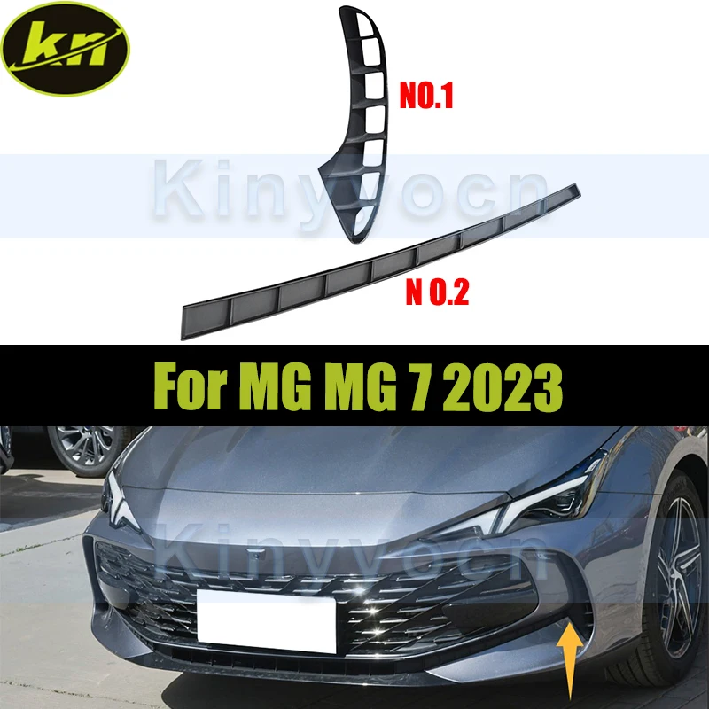 

Front Bumper Air Vent Grille Fog Lamp Cover Bumper Trim For MG MG 7 2023 Side Air Vent Intake Frame Grille