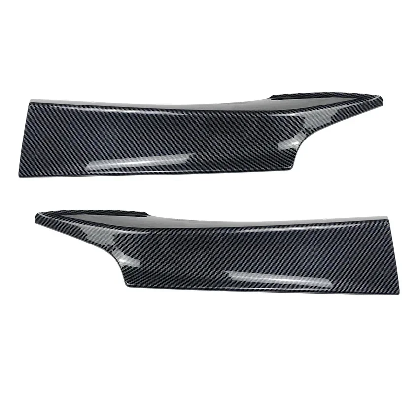 Car Front Bumper Side Splitter Cover Lip For BMW 1 Series F20 F21 120i M-Sport 2012-2014 Fog Lamp Air Vent Intake Spoiler