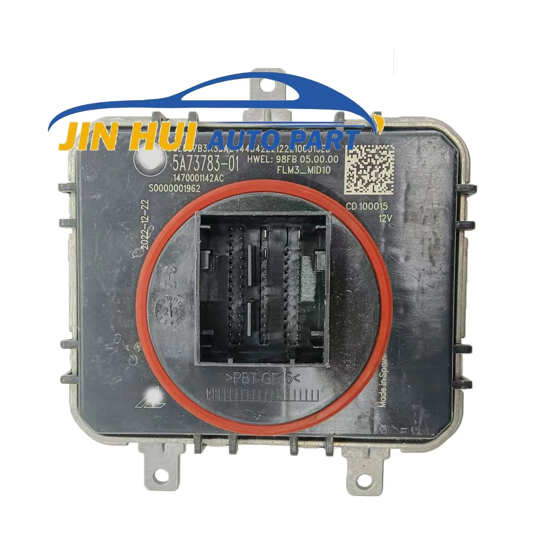 Original 5A73783-01 Used LED Headlamp Controller Module Ballast  HWEL:98FB LED Headlight Control Unit  5A73783 Fit For BM-W G07