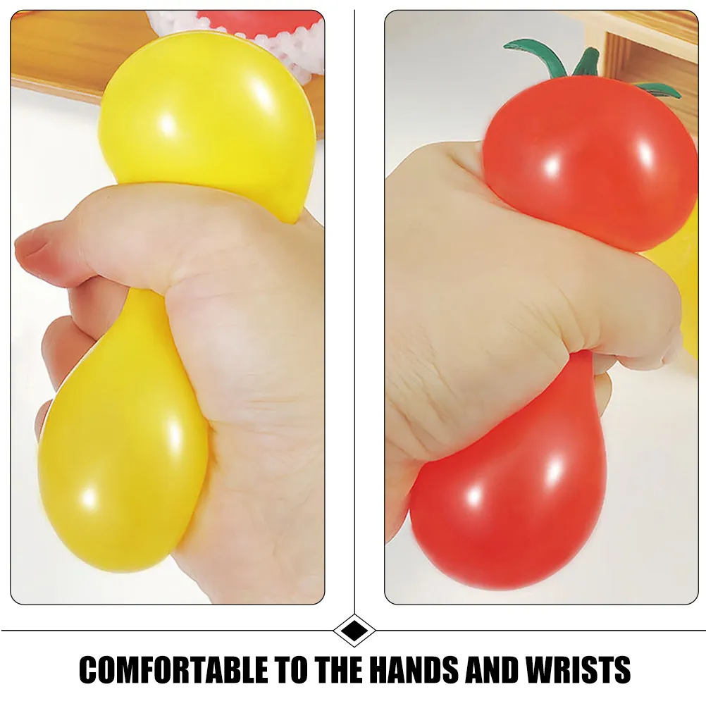 

Набор из 2 реалистичных фруктовых игрушек-антистресс: мягкие, портативные, для снятия стресса, миниатюрные, для вечеринок