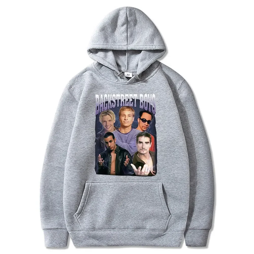 90s Classic Vintage Backstreet Boys Band Hoodie Men Women Hip Hop Rock Hooded Sweatshirts Oversized Streetwear Tracksuit